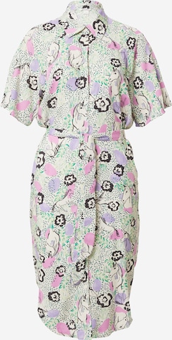 Monki Shirt Dress in Purple: front