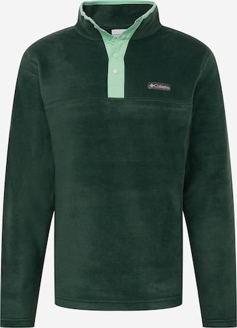 Pull-over de sport 'Steens Mountain' COLUMBIA en vert : devant