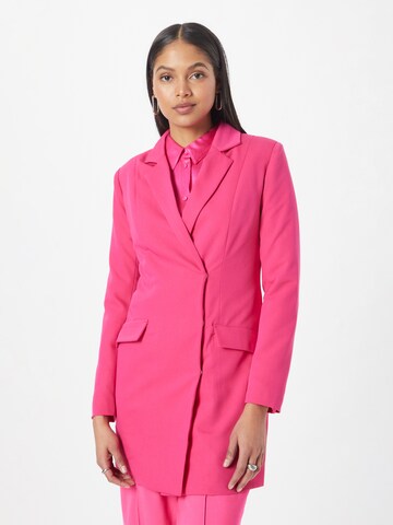 Tally Weijl - Vestido camisero en rosa: frente