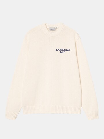 Carhartt WIP Sweatshirt ' Helix Sweater ' in Beige