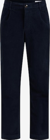 WE Fashion Loose fit Chino trousers in Blue: front