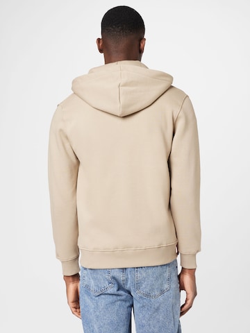 ALPHA INDUSTRIES - Sudadera con cremallera en beige