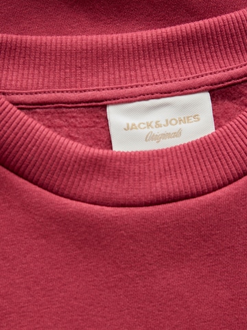 JACK & JONES - Sudadera en rojo