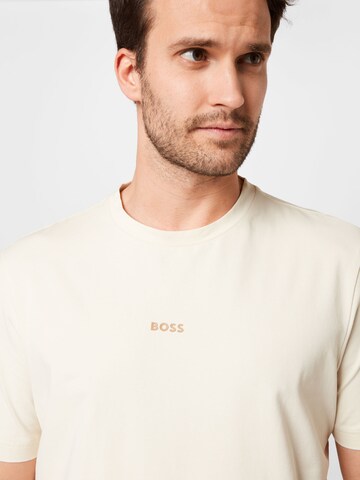 T-Shirt 'Chup' BOSS Orange en beige