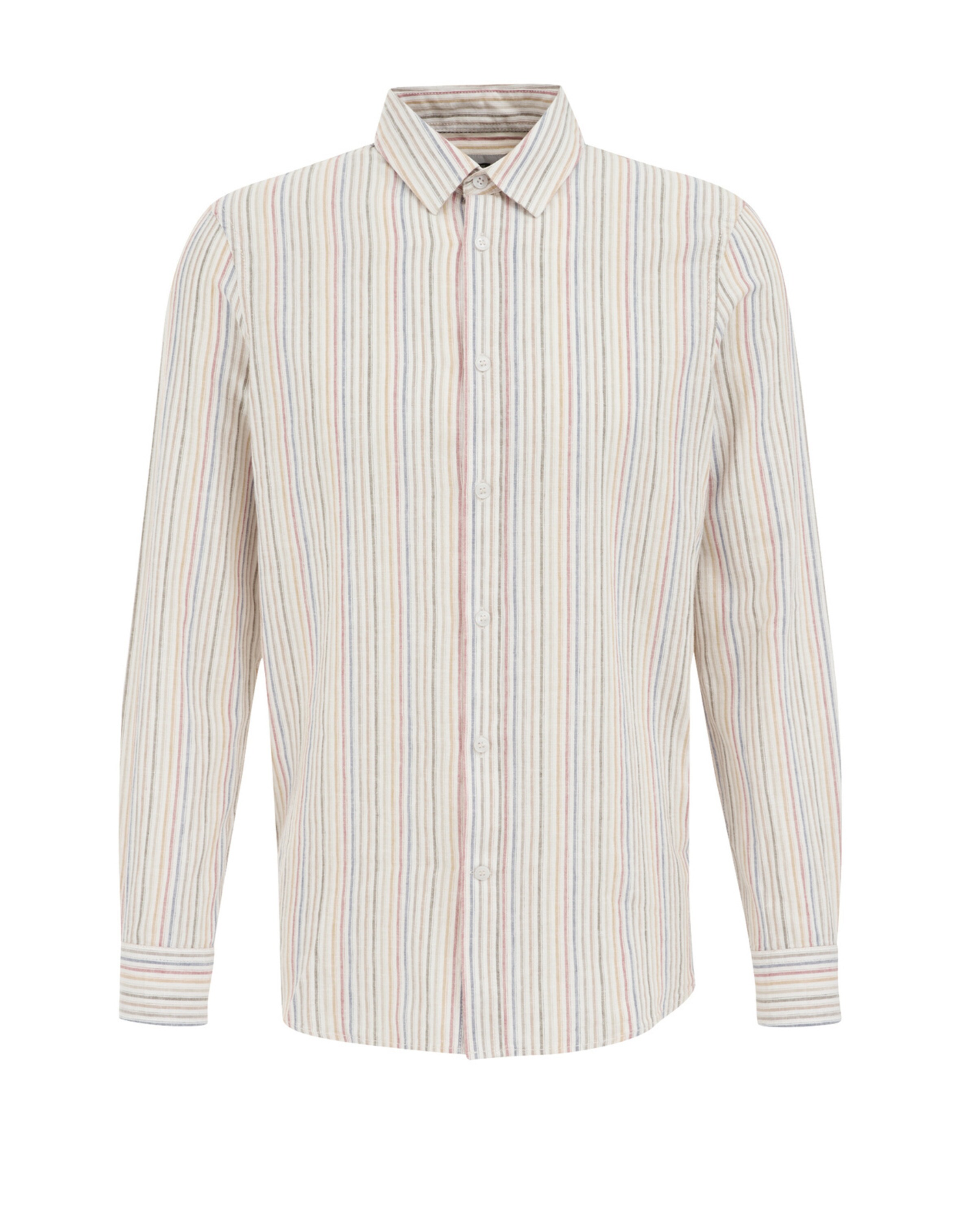 Regular fit Cămașă de la WE Fashion pe alb: față