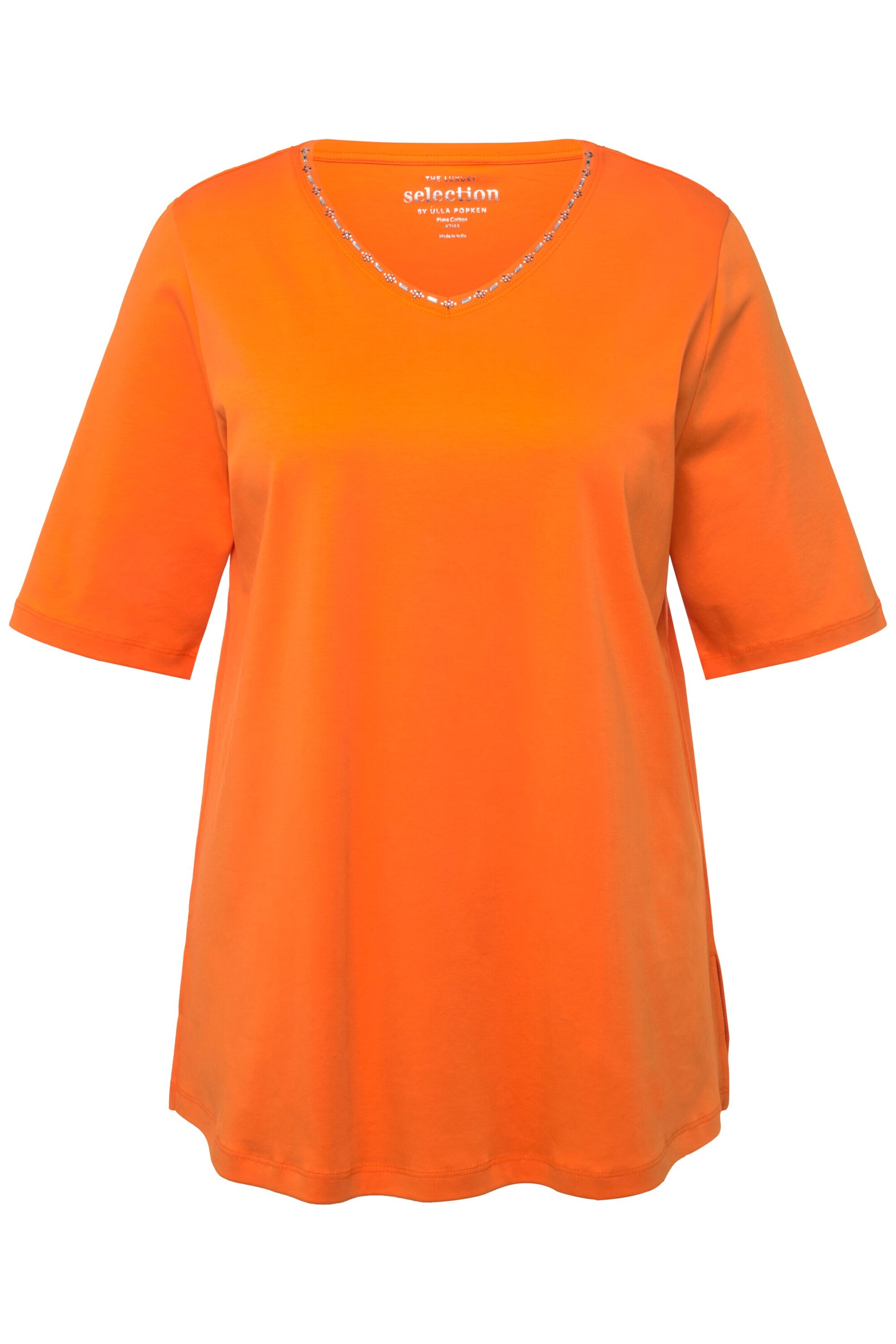 Ulla Popken Shirt in Orange: front