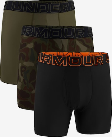 UNDER ARMOUR Boxer shorts in Green: front
