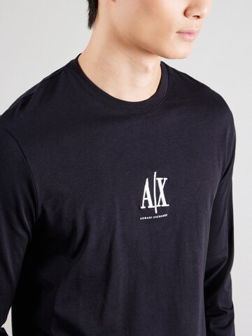 Maglietta di ARMANI EXCHANGE in blu