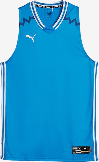 PUMA Toiminnallinen paita 'Team Game' koossa 128 värissä sininen / musta / valkoinen, Tuotenäkymä