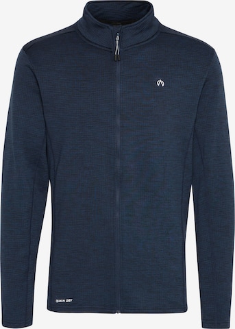 North Bend Sports sweat jacket in Blue: front