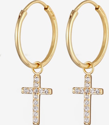 ELLI Earrings in Gold: front