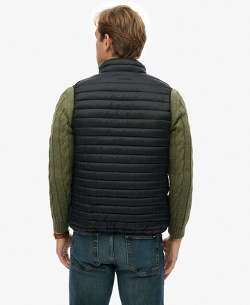 Superdry Bodywarmer 'Fuji Lite' in Zwart