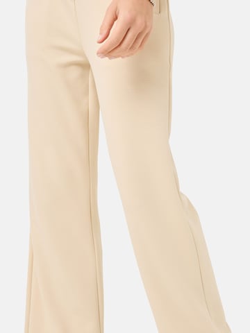 Loosefit Pantalon Tamaris en beige