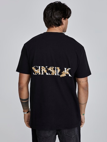 T-Shirt SikSilk en noir