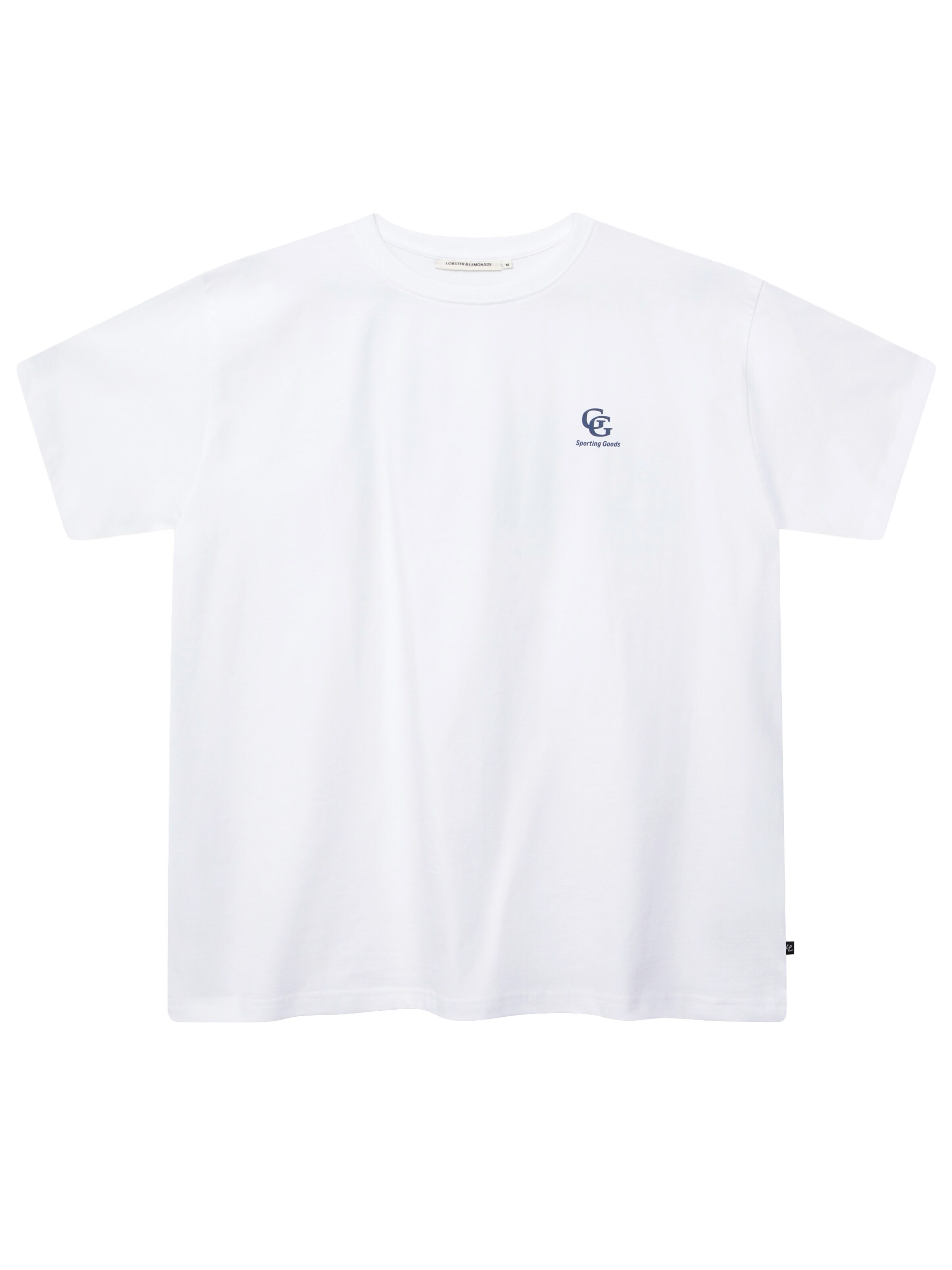 Lobster & Lemonade Shirt 'Grey Goats Sporting Goods'‌‌‌‌‌‌‌‌‌‌ in XS in perlweiß, Produktansicht