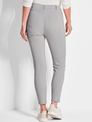 Goldner Slimfit Broek 'Bella' in Grijs