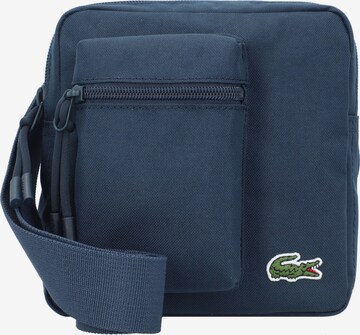 LACOSTE Crossbody Bag in Blue: front