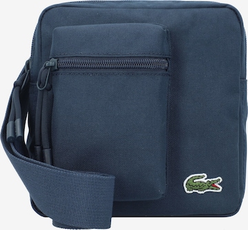 LACOSTE Schoudertas in Blauw: voorkant