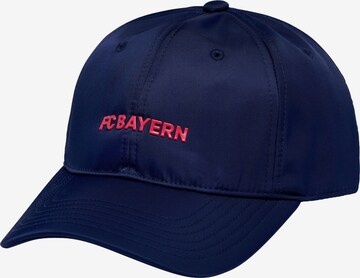 FC BAYERN MÜNCHEN Athletic Cap 'FC Bayern München' in Blue: front