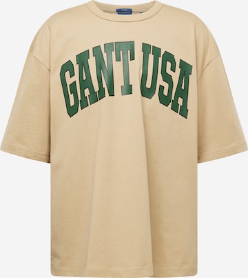 GANT T-Shirt in Beige: predná strana