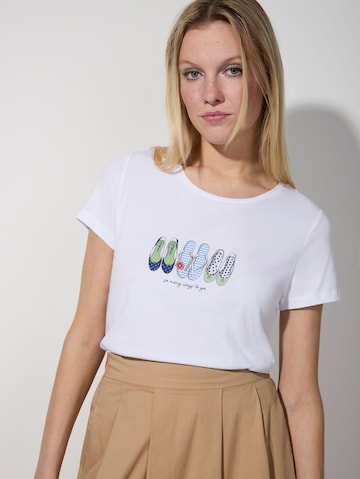 MORE & MORE T-Shirt in Weiß: Vorderseite