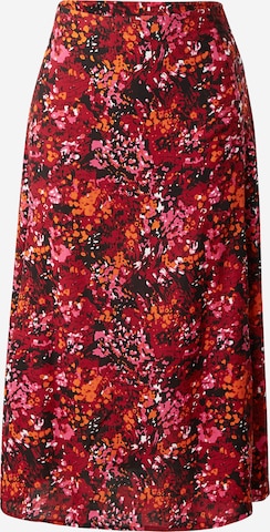 OBJECT Skirt 'RAWENA' in Red: front