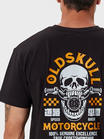 T-Shirt Oldskull en noir