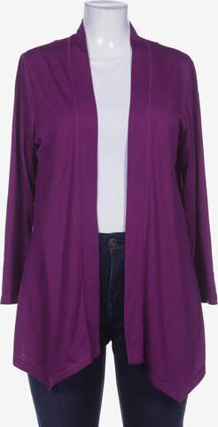 MIAMODA Sweater & Cardigan in XXXL in Purple: front