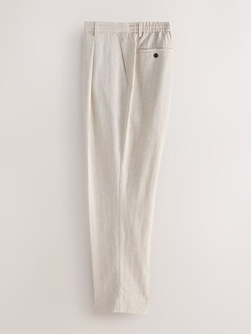 Regular Pantalon à plis Next en beige