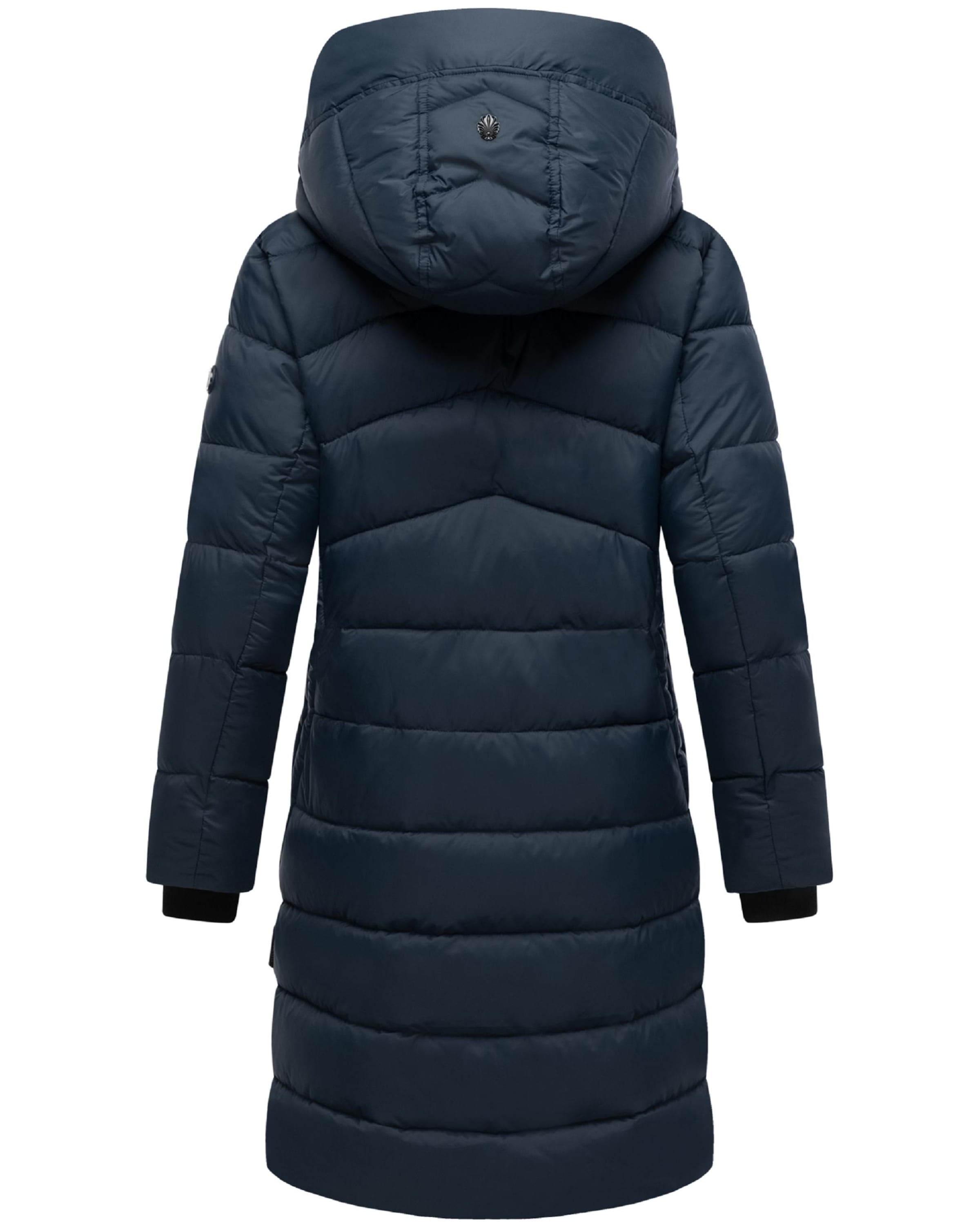 MARIKOO Płaszcz zimowy 'Kaltnäschen 16' w kolorze niebieski