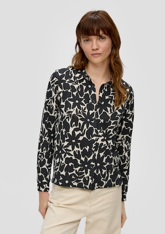 s.Oliver Blouse in Beige: voorkant