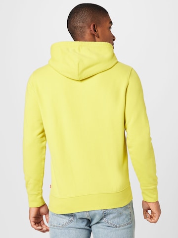 geltona LEVI'S ® Megztinis be užsegimo 'Standard Graphic Hoodie'