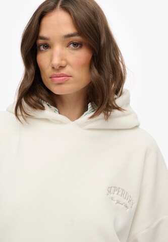 Sweat-shirt 'Country Club' Superdry en blanc