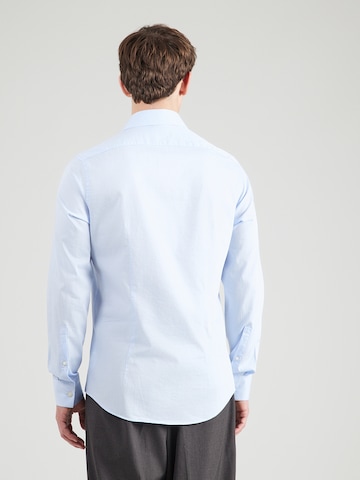 Calvin Klein Slim fit Zakelijk overhemd in Blauw