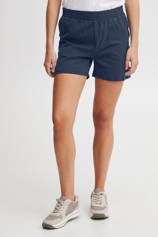 Oxmo Regular Pants 'Oxodine' in Blue: front