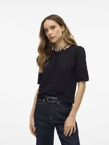 VERO MODA Pullover 'Minna' in Schwarz: predná strana