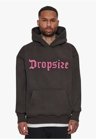 Dropsize Sweatshirt in Braun: predná strana