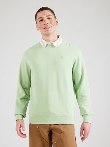 SCOTCH & SODA Sweatshirt 'Seasonal Core' i grøn: forside