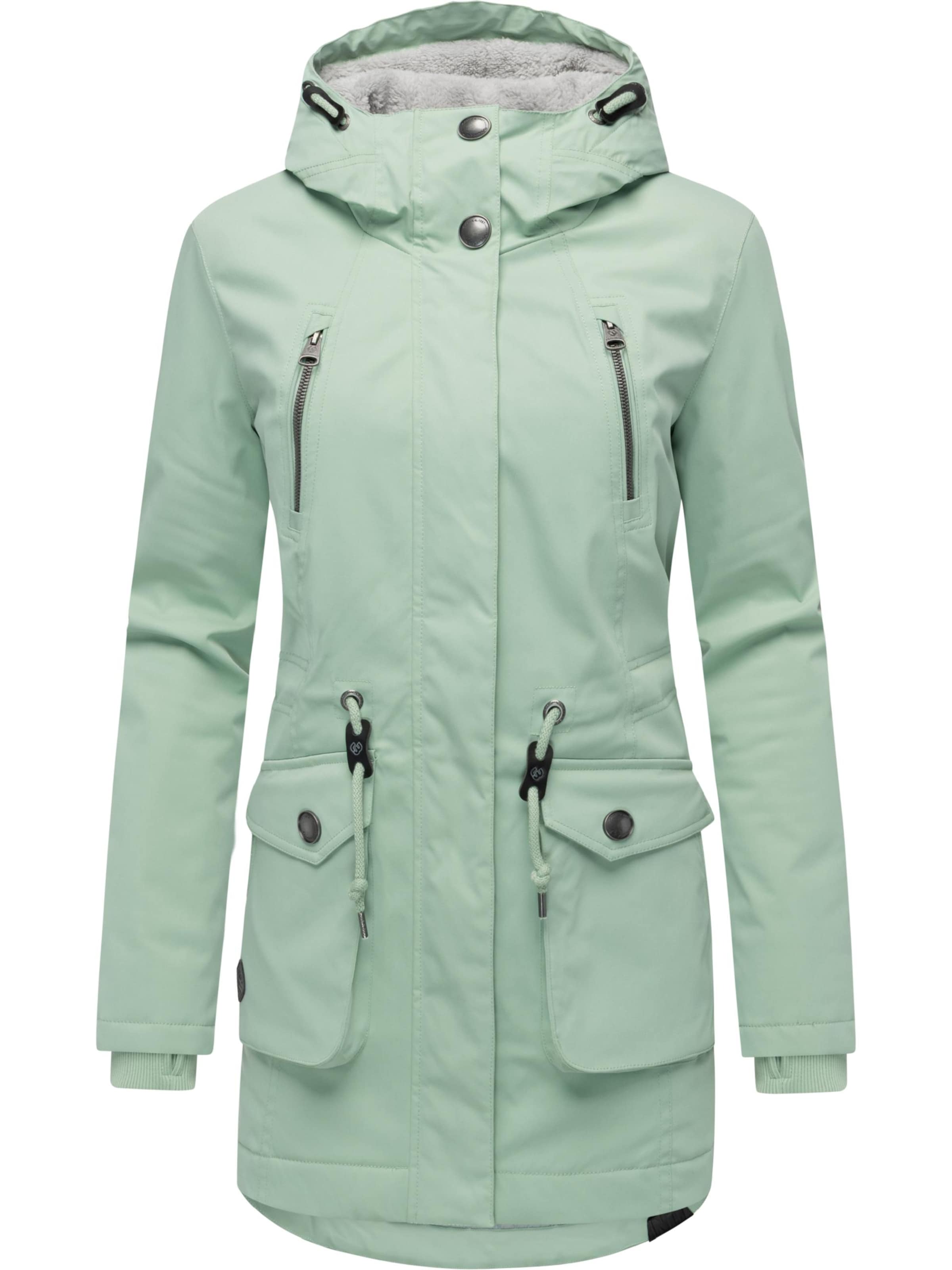 Ragwear Téli dzseki 'Ellsa' - zöld: elől