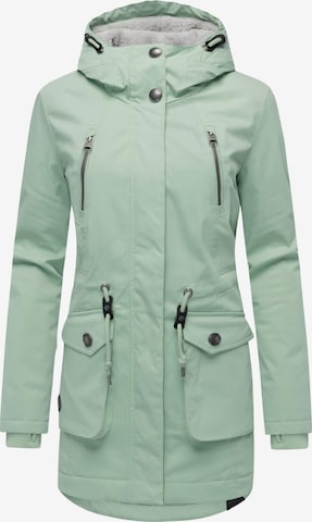 žalia Ragwear Žieminė striukė 'Ellsa': priekis