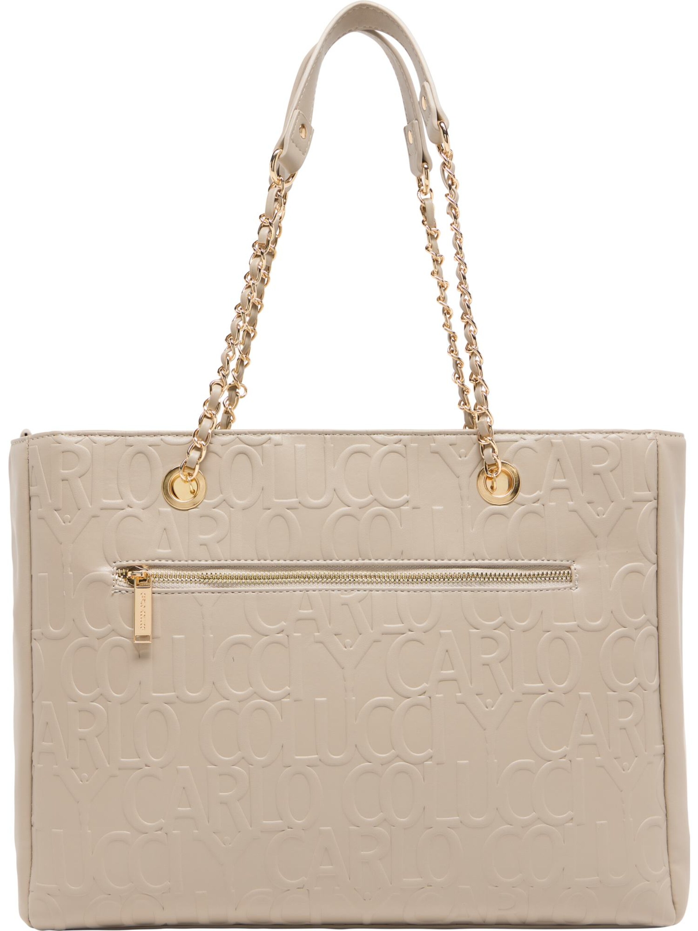 Carlo Colucci Shopper 'Erardi' in Beige