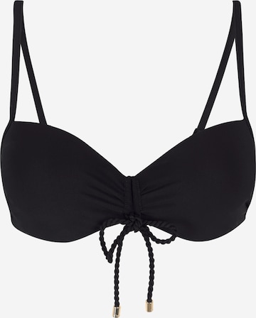 Chantelle Bikini Top in Black: front