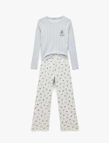 Koton Pyjama in Beige: Vorderseite