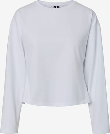 T-shirt 'PCAmy' PIECES en blanc : devant