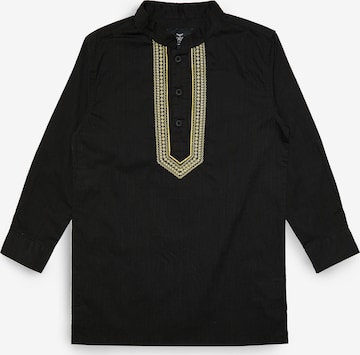 Threadboys Comfort fit Overhemd 'Braden' in Zwart: voorkant