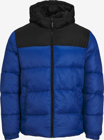 Veste mi-saison 'Toby' JACK & JONES en bleu : devant