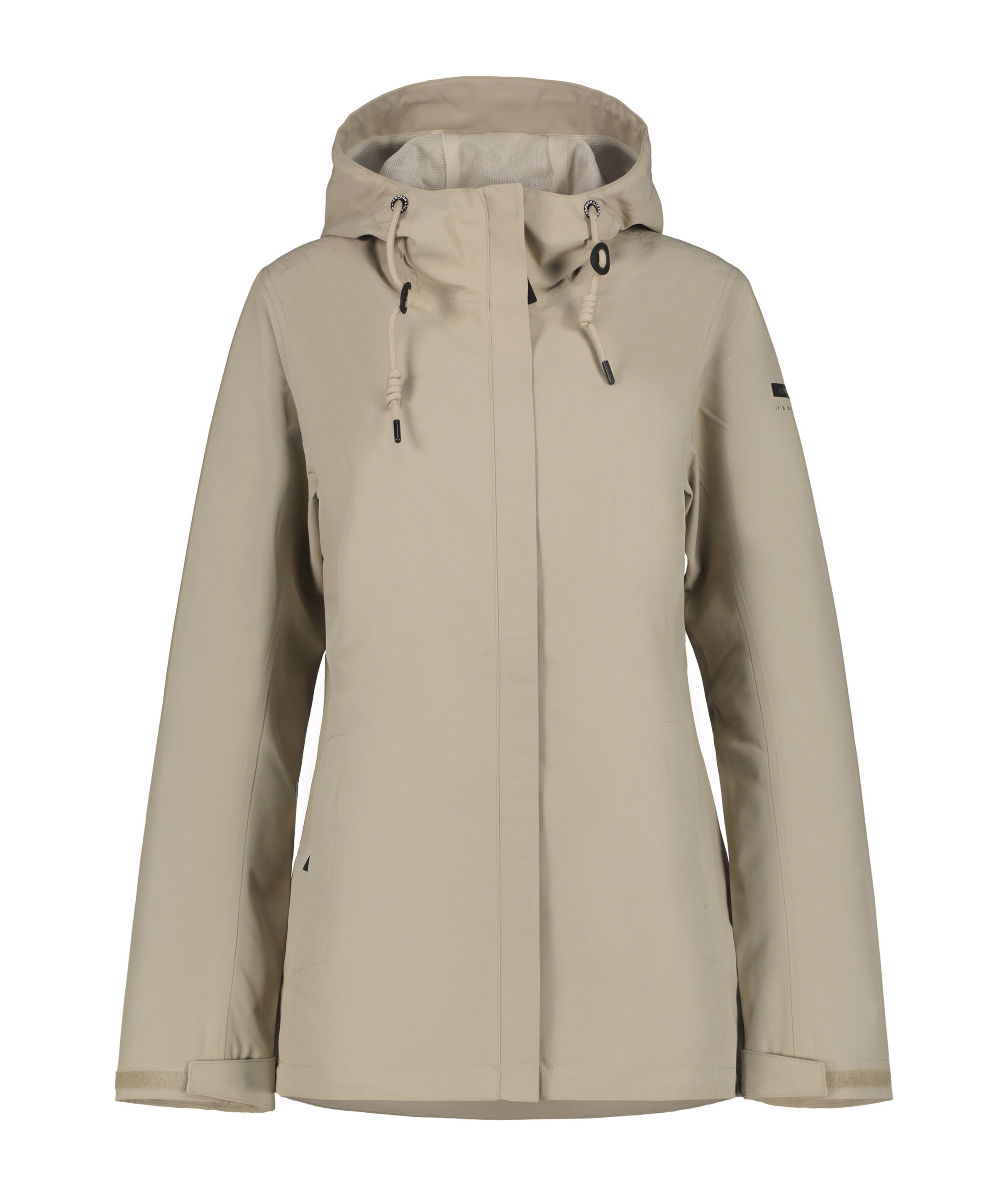 ICEPEAK Outdoor Jacket 'Adenau' in Beige: front