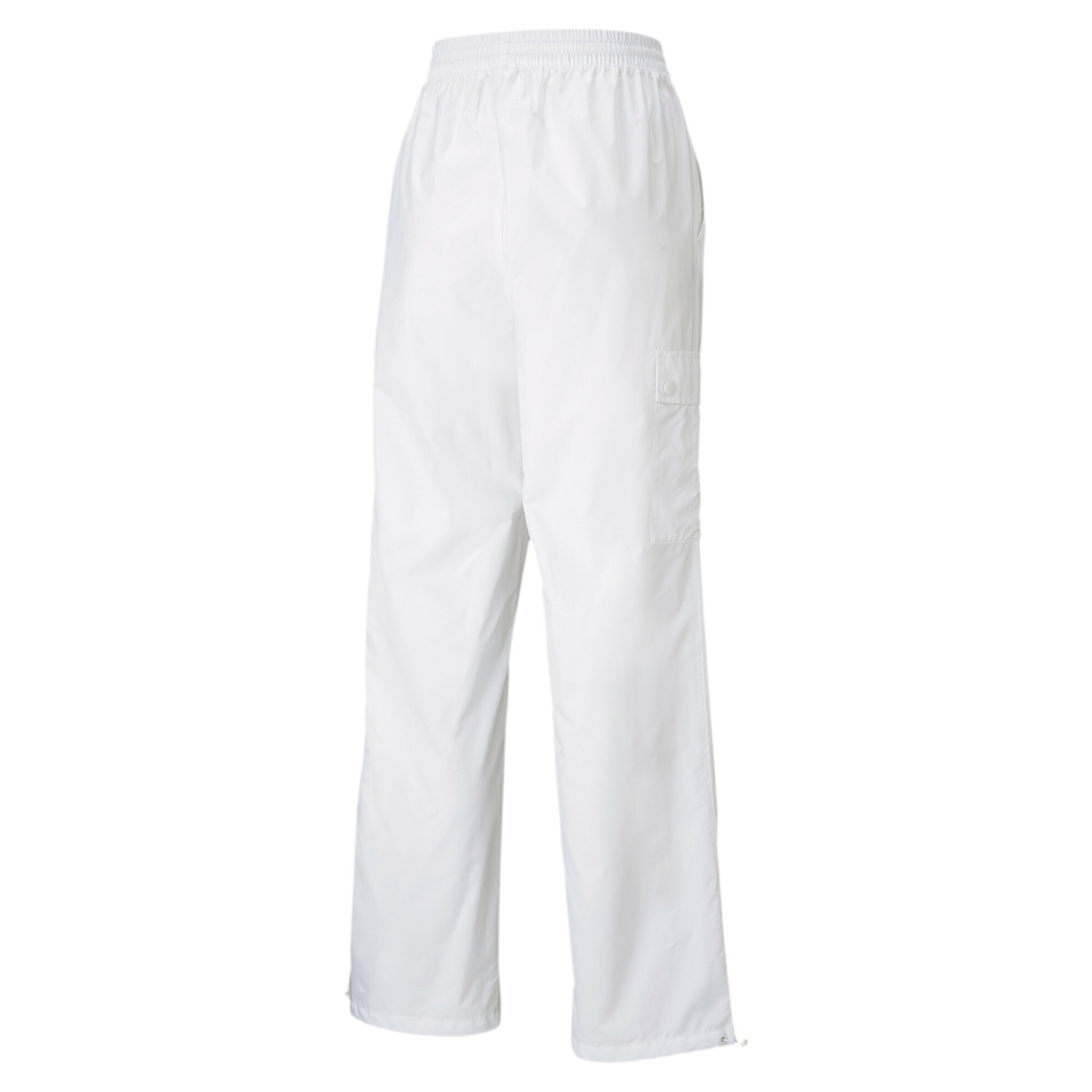 PUMA Bootcut Sporthose in Weiß