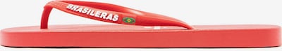 Brasileras Badeschuh 'Classic Pro' in 34-35 in rot / weiß, Produktansicht