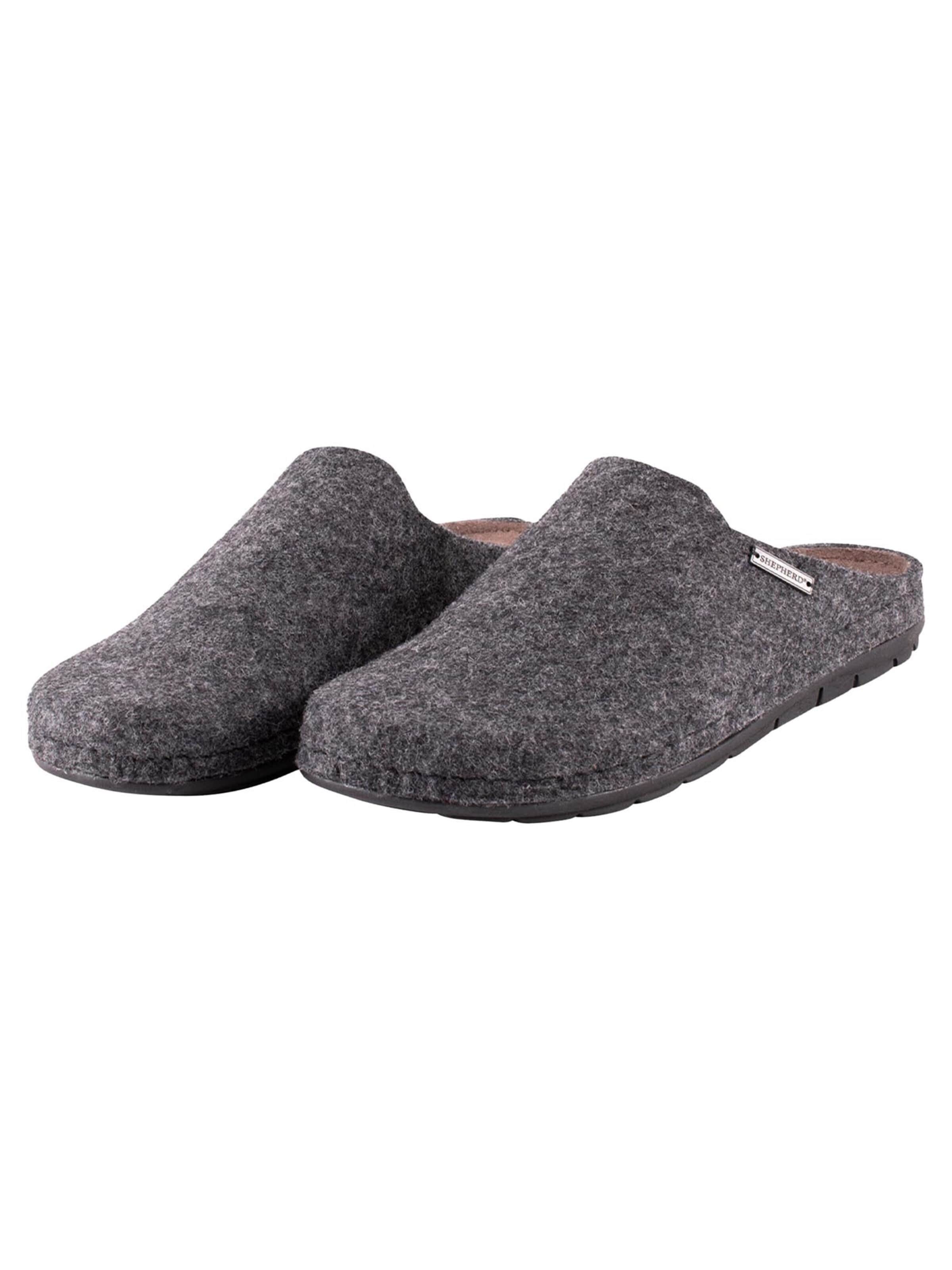 SHEPHERD Huisschoenen 'Annsofie' in Grijs